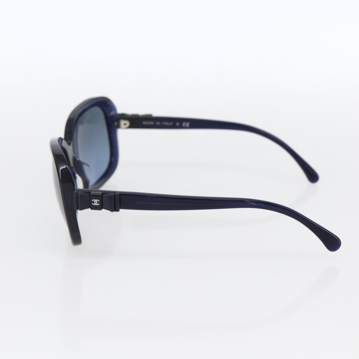 Chanel Logo Cc Sunglasses Plastic Blue Plastic Sunglasse Accessory