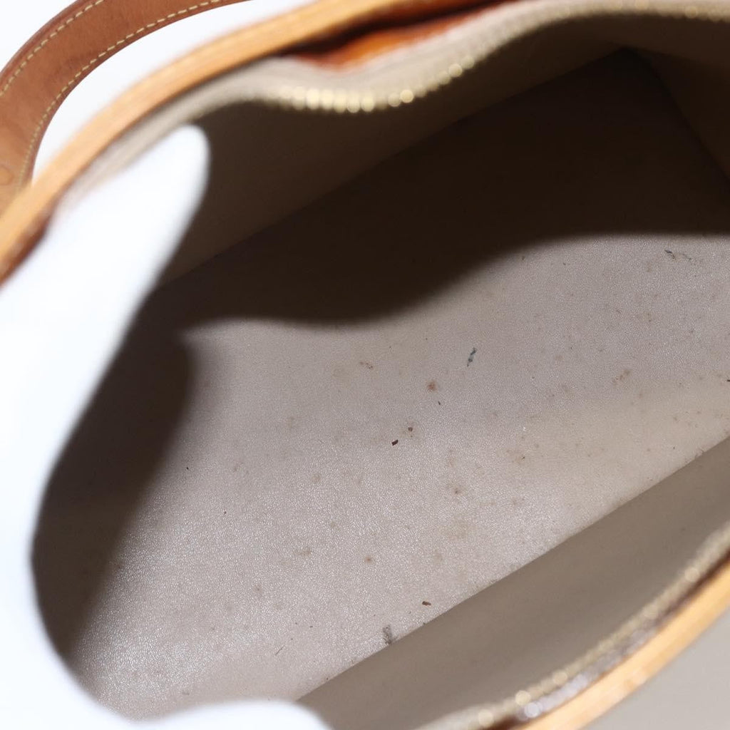 Louis Vuitton Houston Handbag Monogram Vernis Beige Patent_Leather Tote Bag
