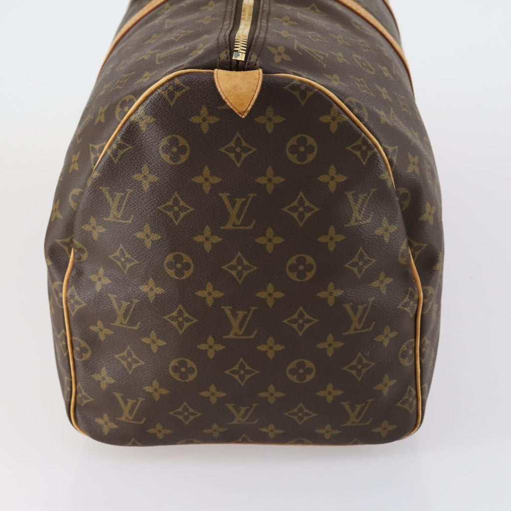Louis Vuitton Keepall Bag Monogram Canvas Brown Canvas Travel Bag