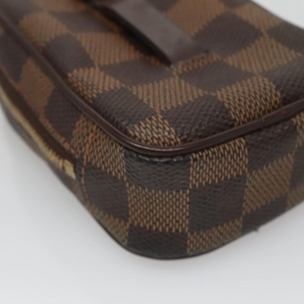 Louis Vuitton Etui Okapi Camera Case Damier Brown Canvas Bag