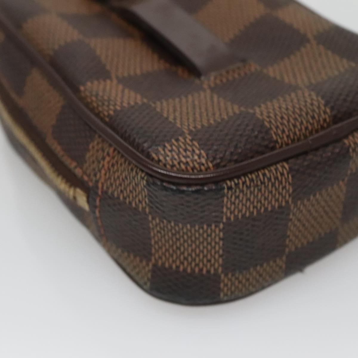 Louis Vuitton Etui Okapi Camera Case Damier Brown Canvas Bag