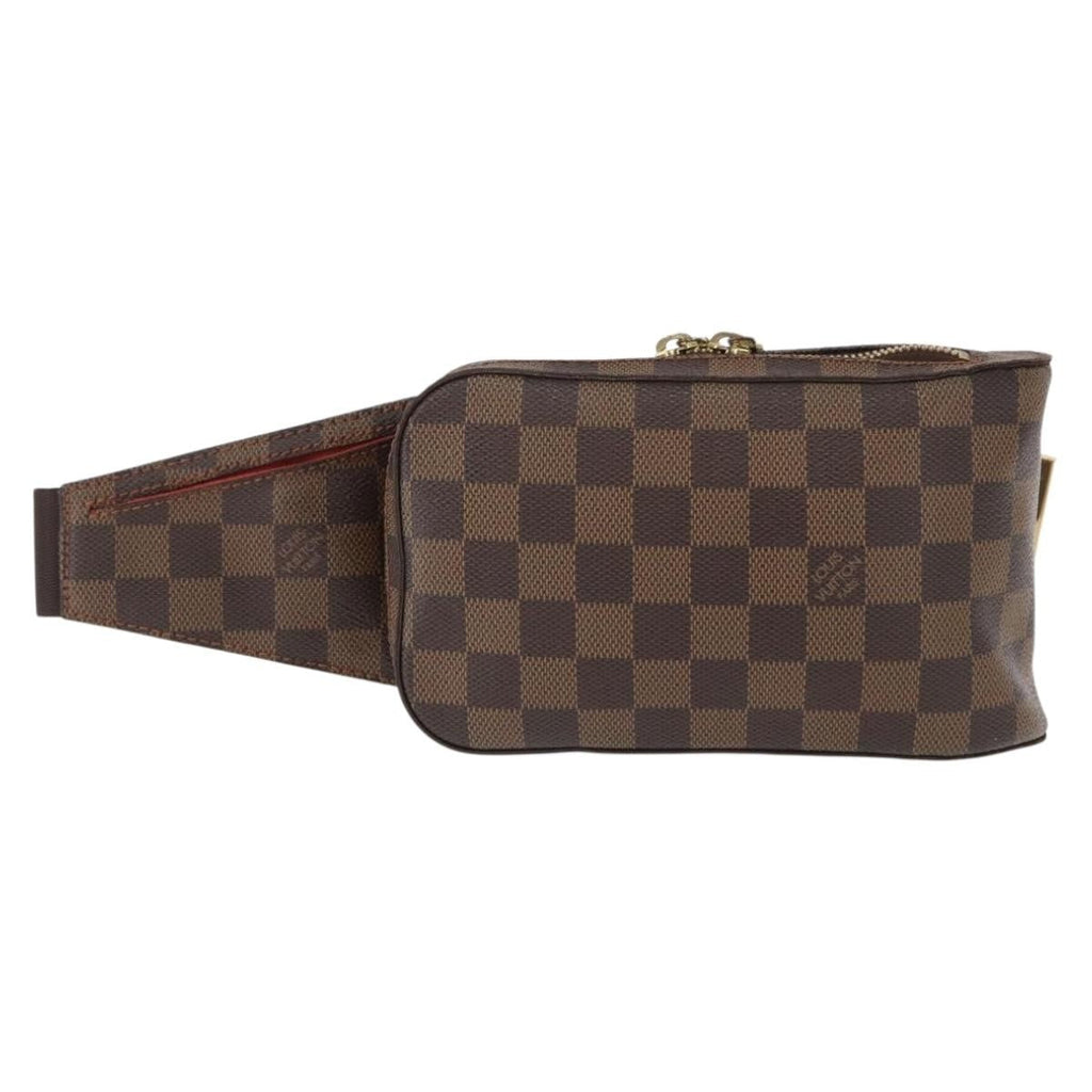 Louis Vuitton Geronimos Waist Bag Damier Brown Canvas Shoulder Bag