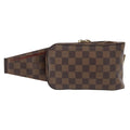 Louis Vuitton Geronimos Waist Bag Damier Brown Canvas Shoulder Bag