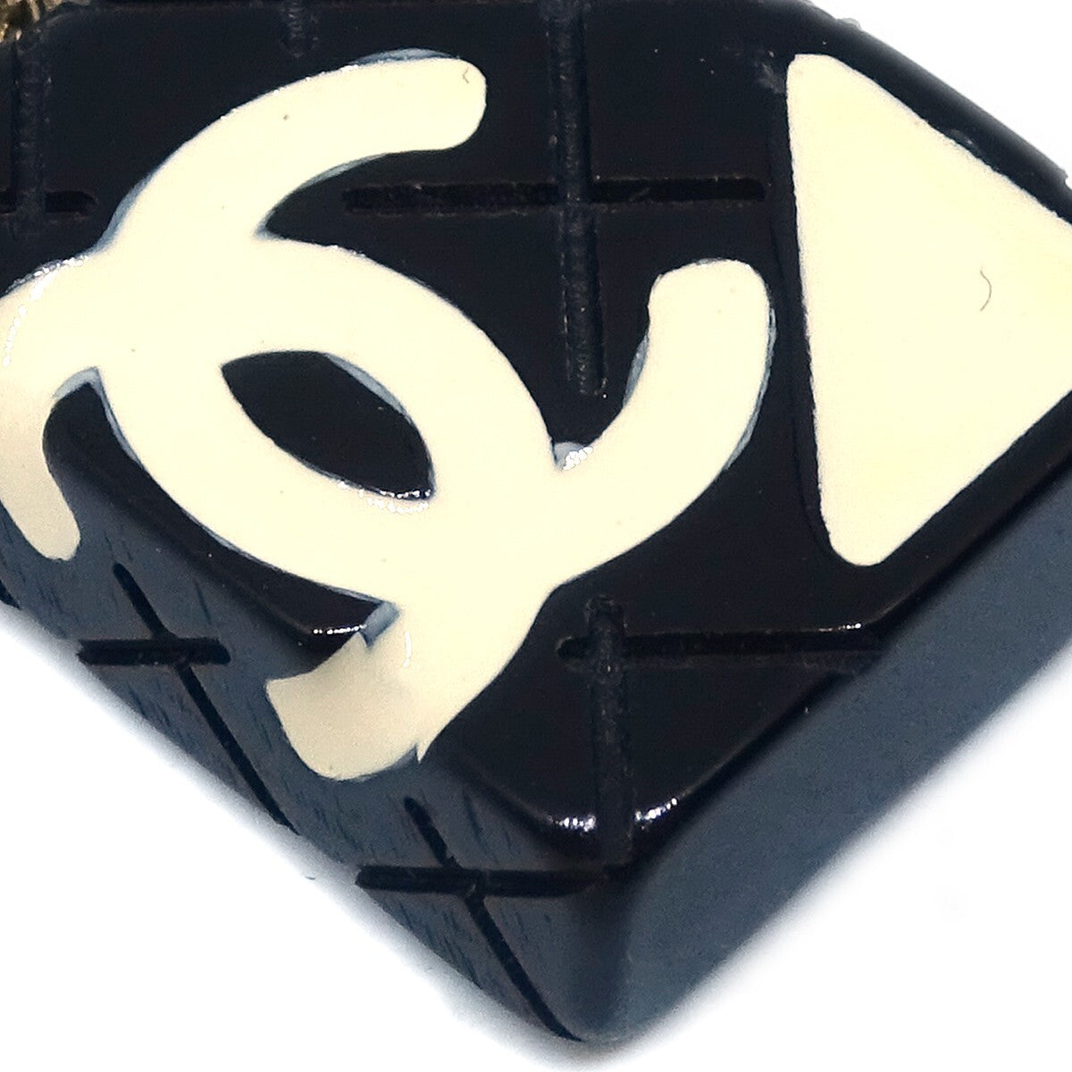 Chanel Vintage Rue Cambon Chain Charm Bracelet Metal Gold Gold_Plated Bracelet Jewelry