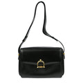 Celine Vintage Shoulder Bag Leather Black Leather Shoulder Bag Bag