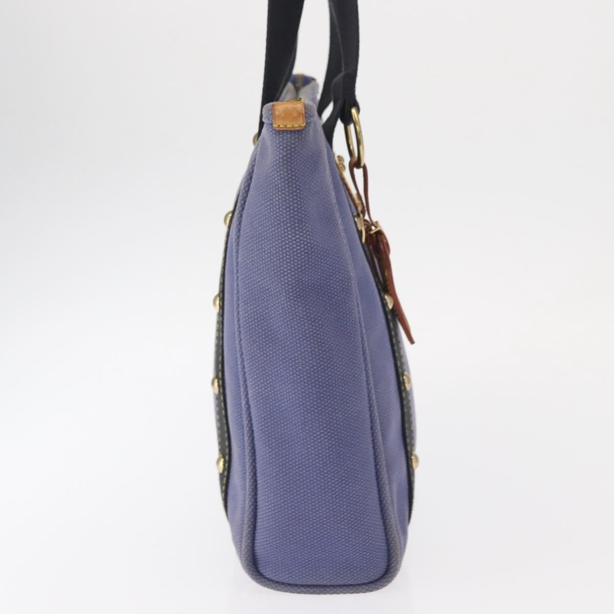 Louis Vuitton Antigua Tote Canvas Blue Canvas Tote Bag