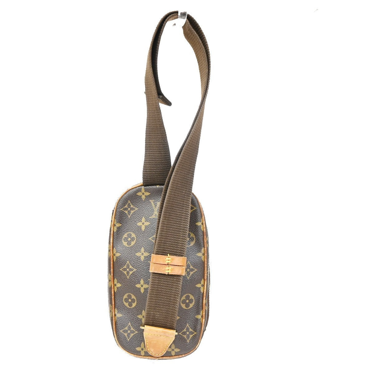 Louis Vuitton Pochette Gange Monogram Canvas Brown Canvas Clutche & Pouche Bag
