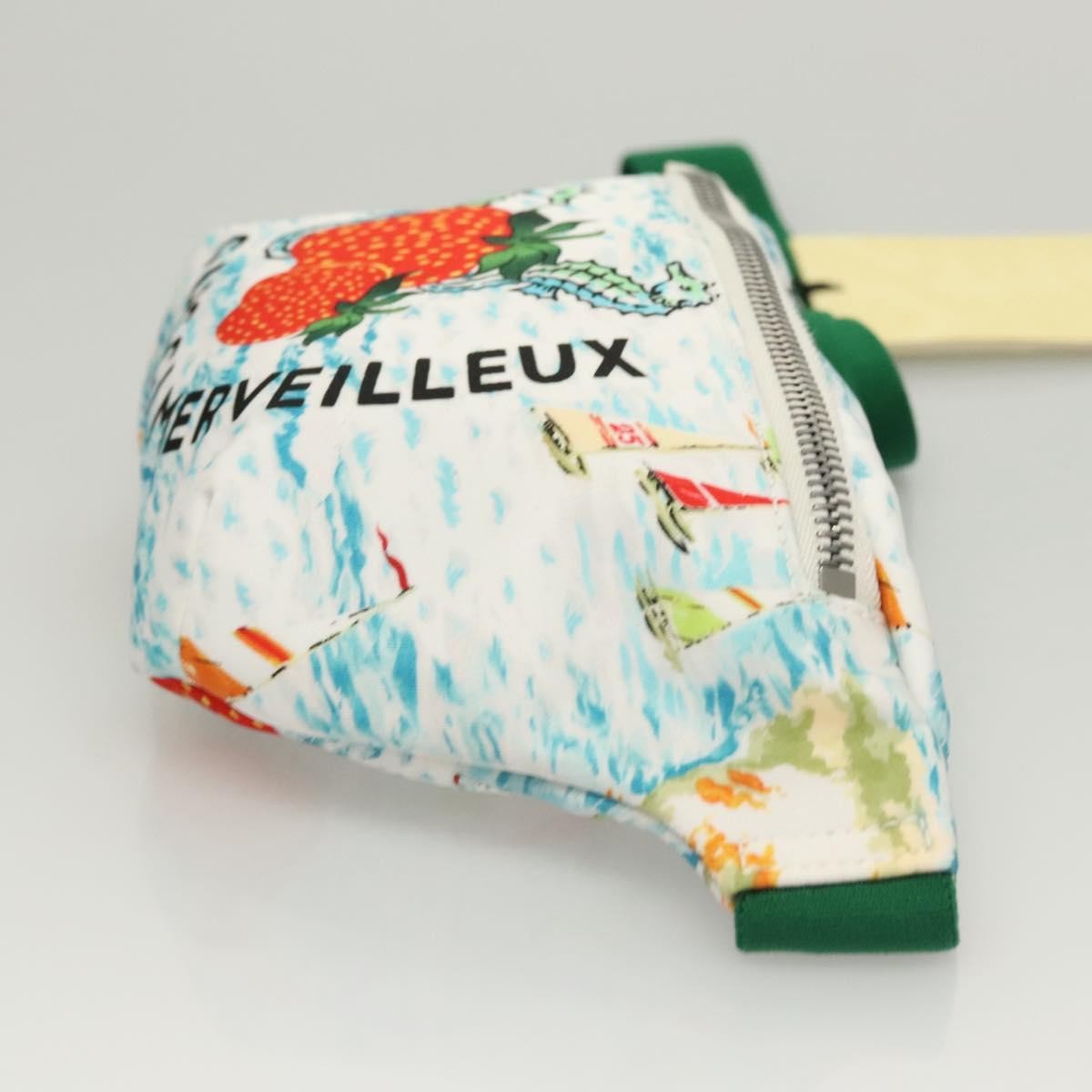 Gucci Merveilleux Belt Bag Printed Nylon White Nylon Bag (Pre-Owned)