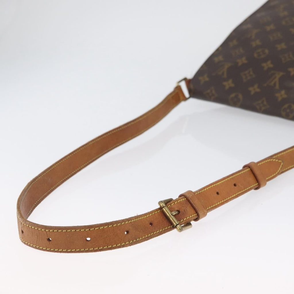 Louis Vuitton Musette Salsa Handbag Monogram Canvas Brown Canvas Shoulder Bag