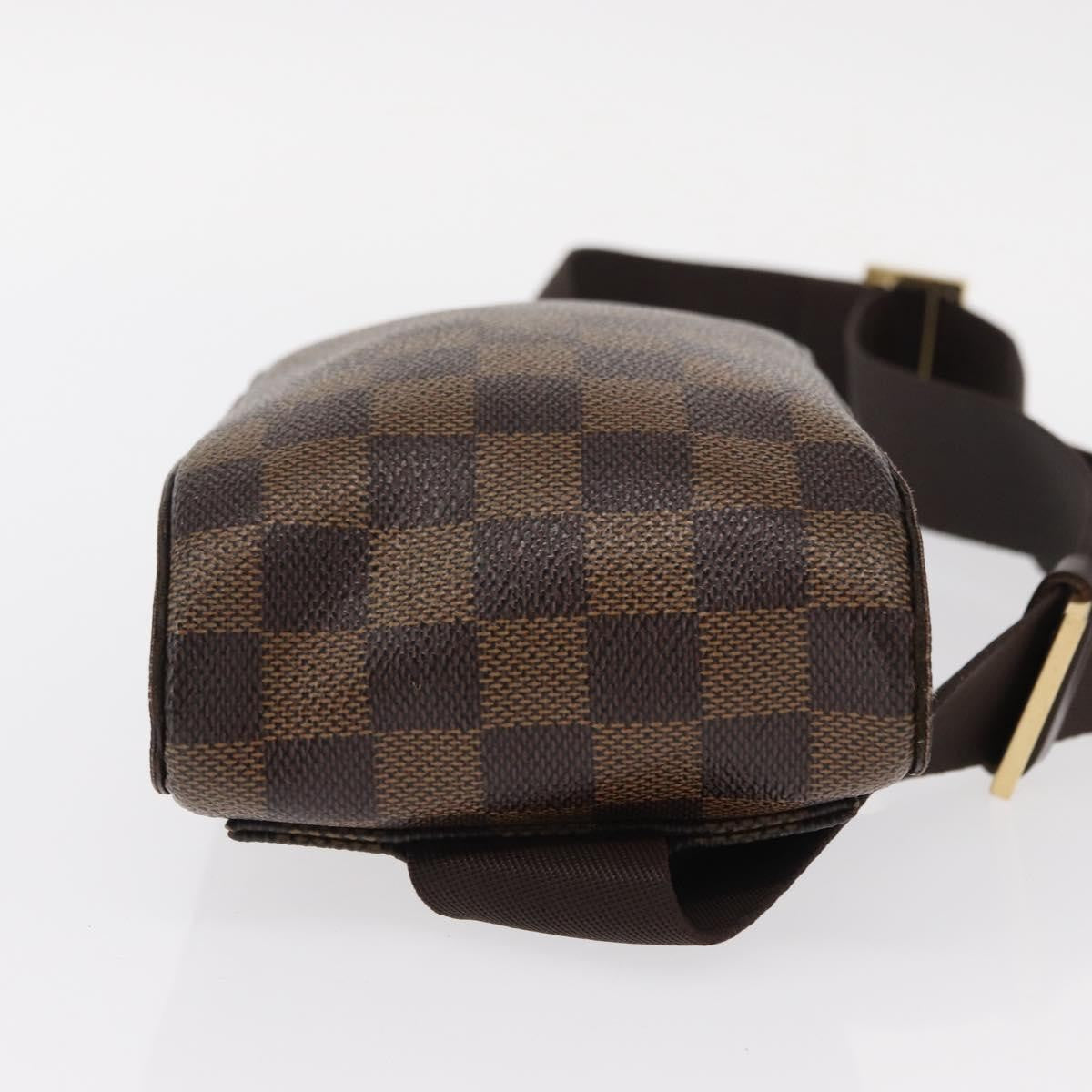 Louis Vuitton Geronimos Waist Bag Damier Brown Canvas Shoulder Bag