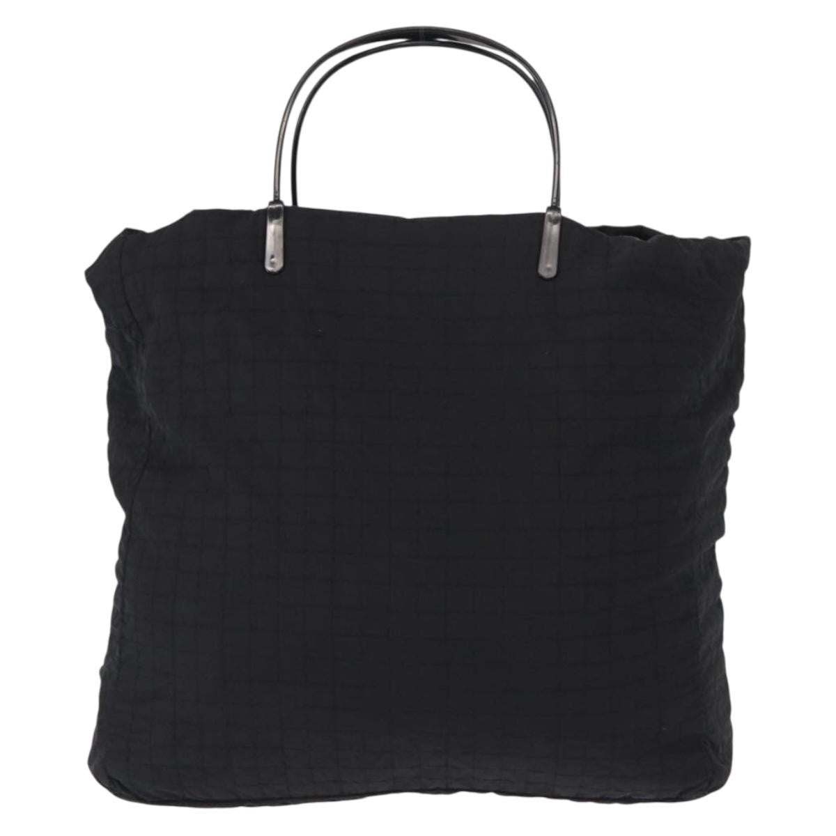 Prada Vintage Handbag Tessuto Black Nylon Handbag