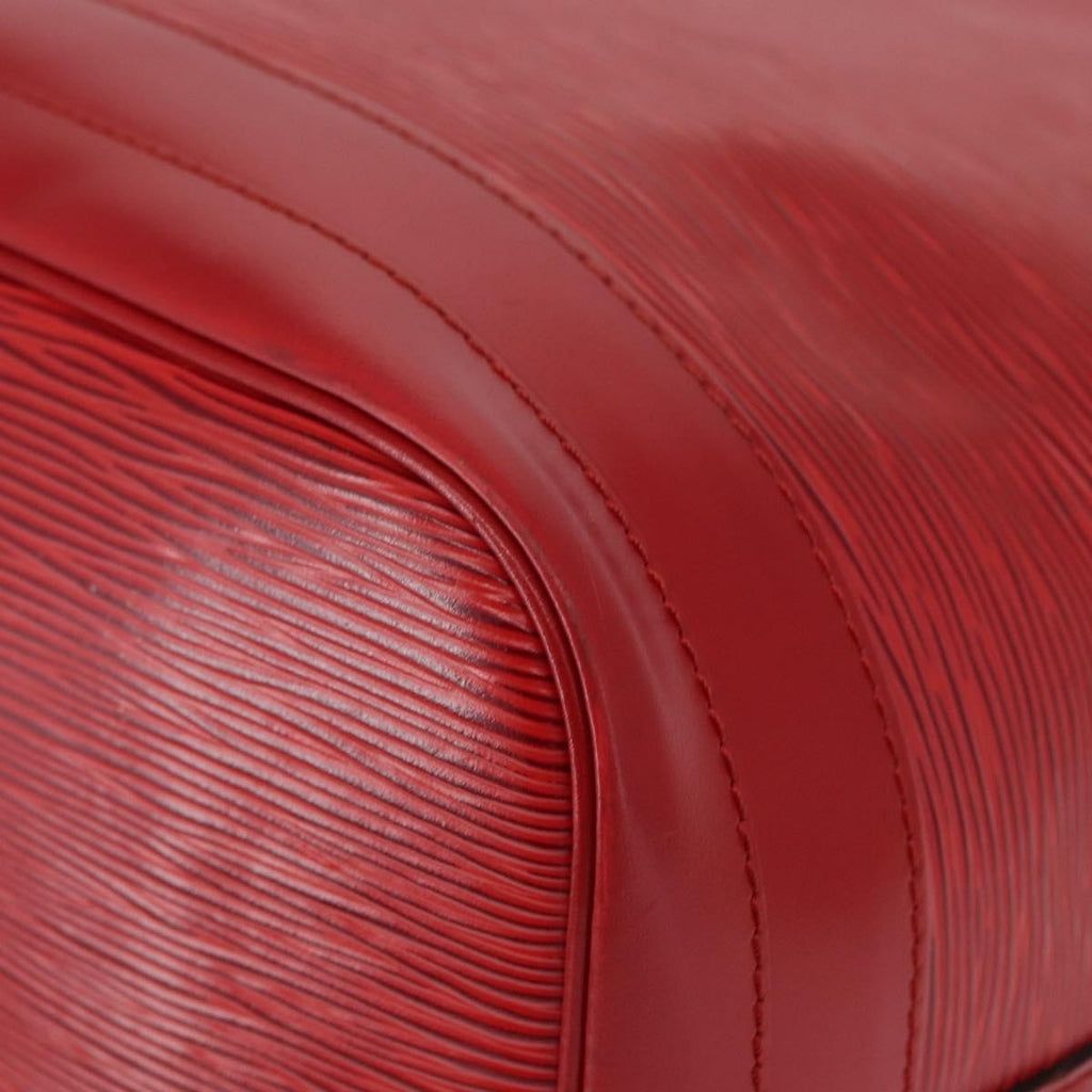Louis Vuitton Petit Noe Nm Handbag Epi Leather Red Leather Shoulder Bag