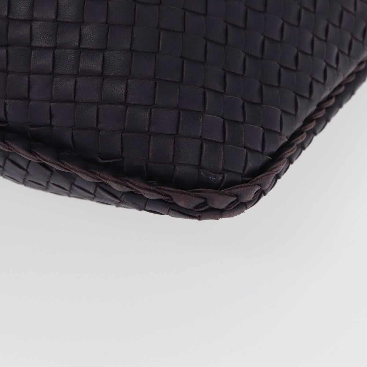 Bottega Veneta Veneta Hobo Pleated Intrecciato Nappa Purple Leather Shoulder Bag Bag