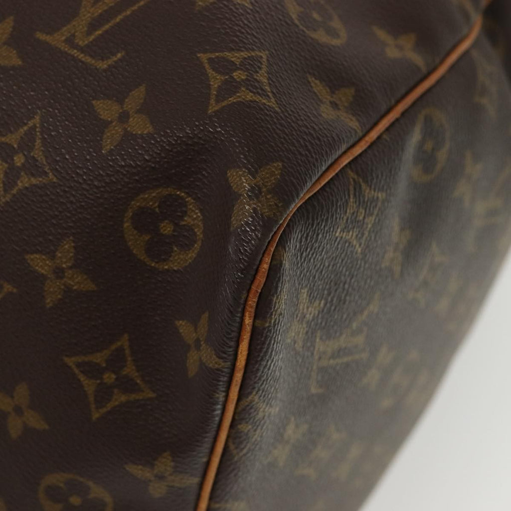 Louis Vuitton Keepall Bag Monogram Canvas Brown Canvas Travel Bag