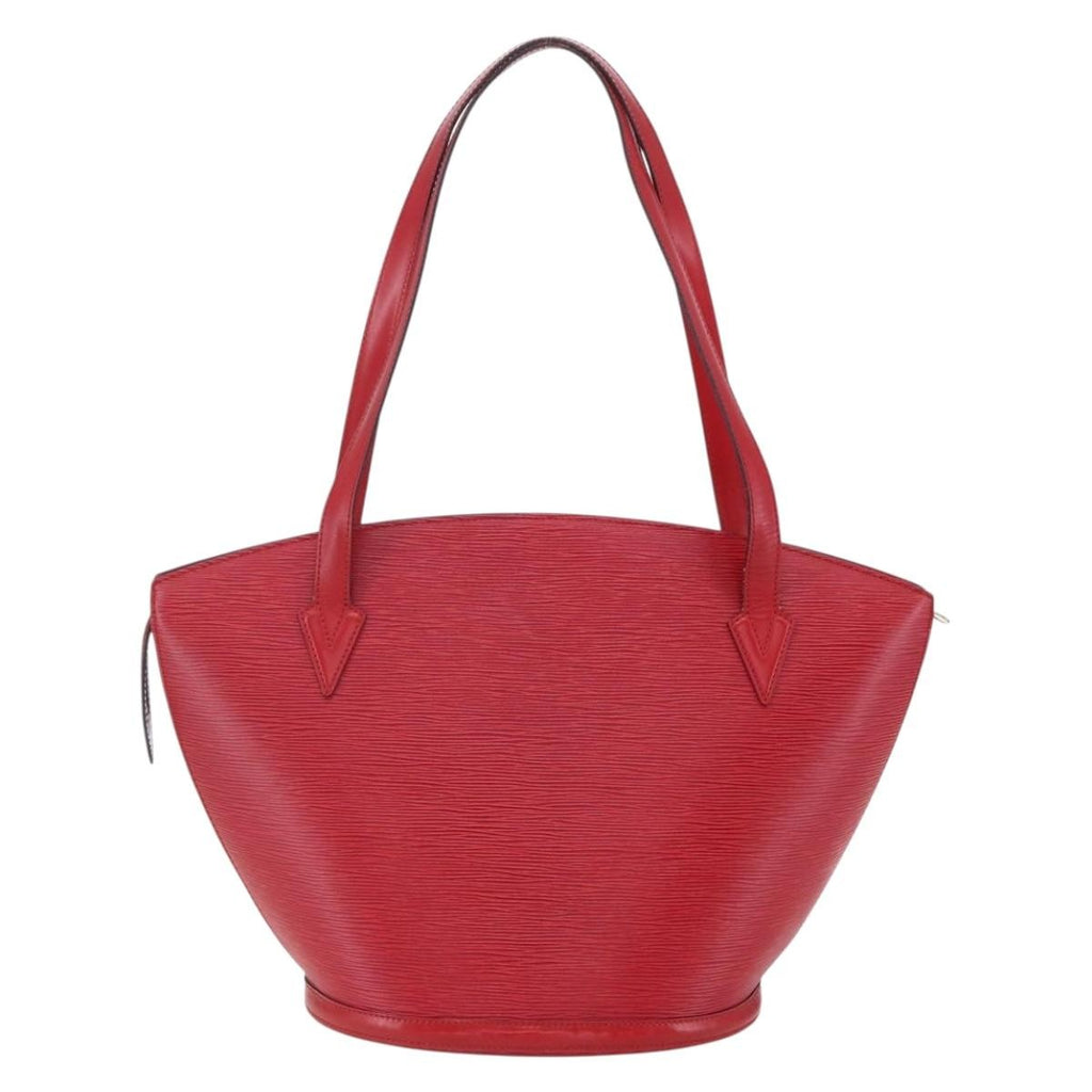 Louis Vuitton Saint Jacques Handbag Epi Leather Red Leather Shoulder Bag