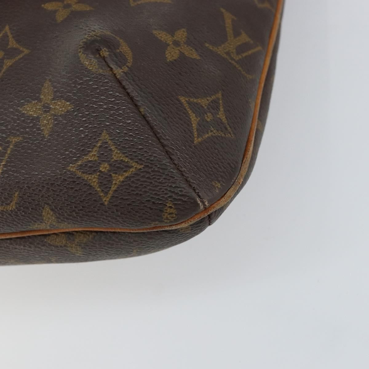 Louis Vuitton Musette Salsa Handbag Monogram Canvas Brown Canvas Shoulder Bag