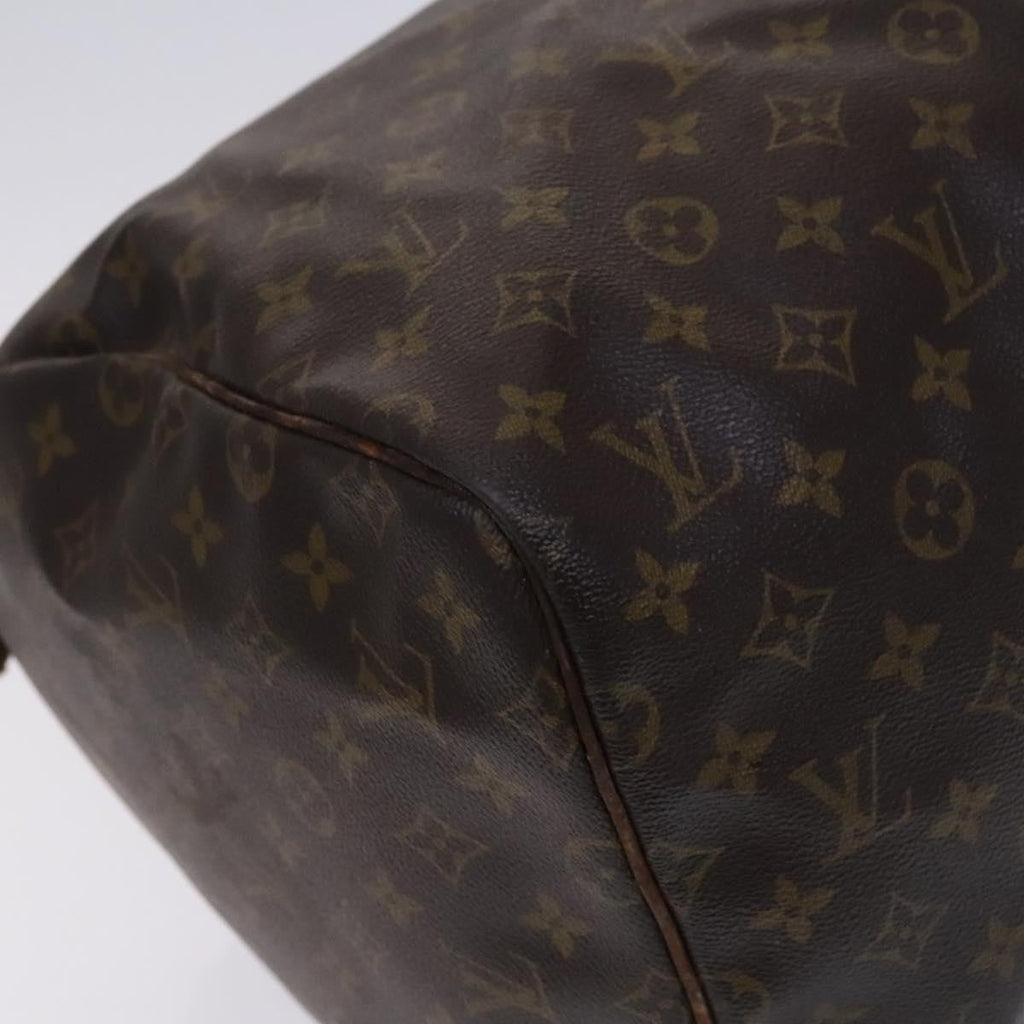 Louis Vuitton Keepall Bag Monogram Canvas Brown Canvas Travel Bag