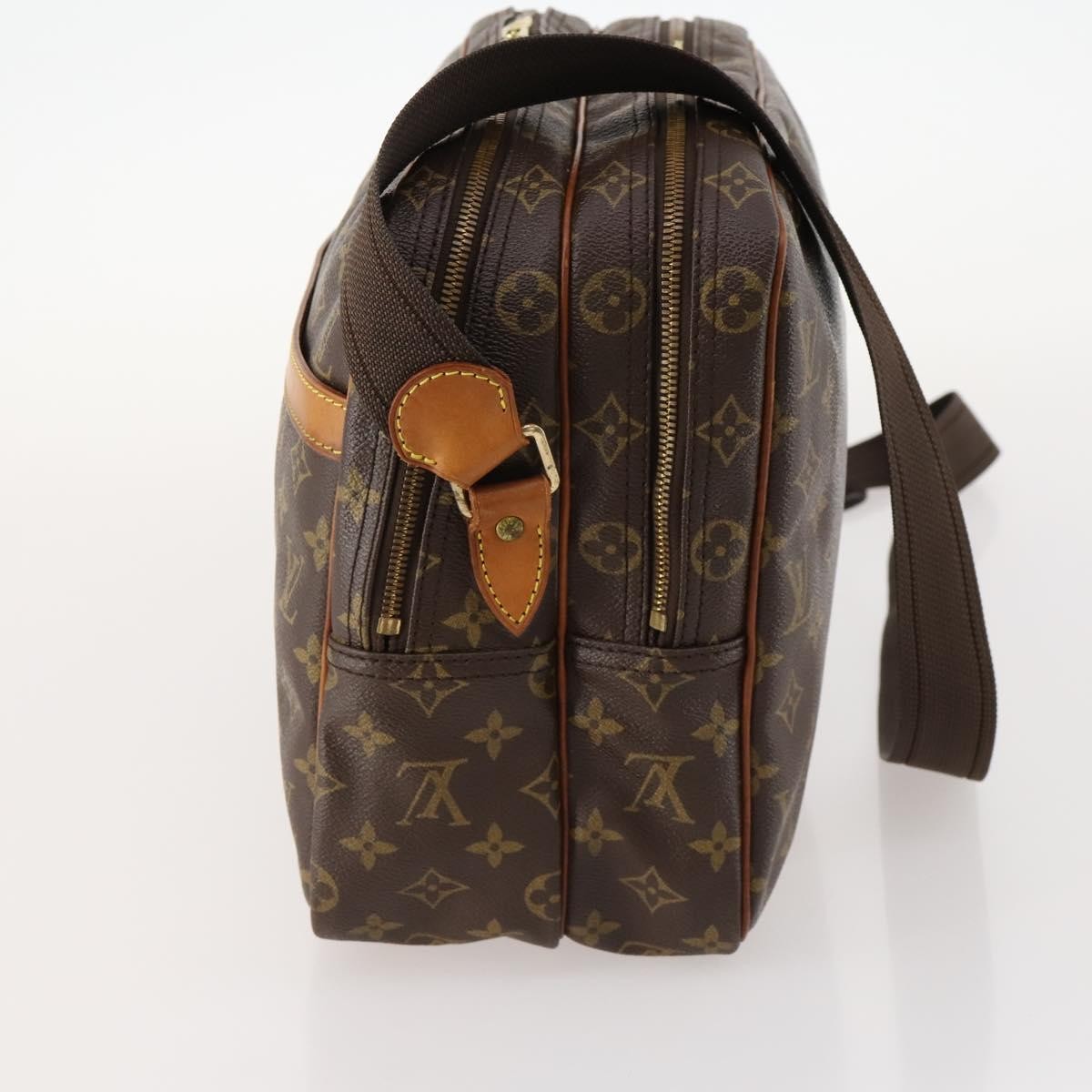 Louis Vuitton Reporter Bag Monogram Canvas Brown Canvas Shoulder Bag
