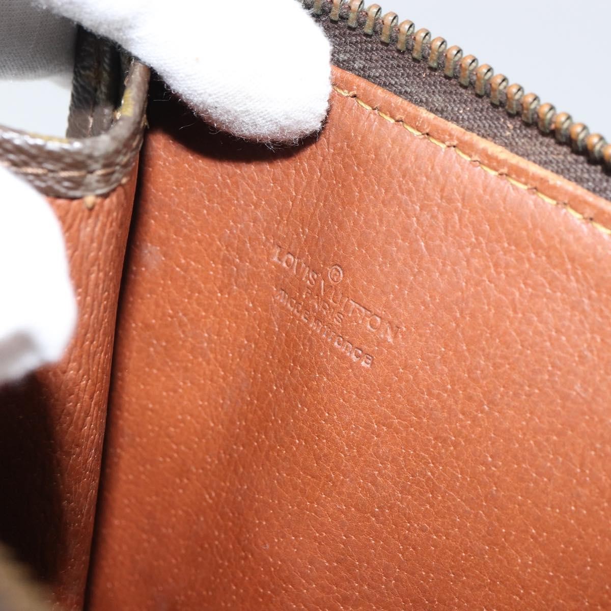 Louis Vuitton Poche Documents Monogram Canvas Brown Canvas Clutche & Pouche Bag