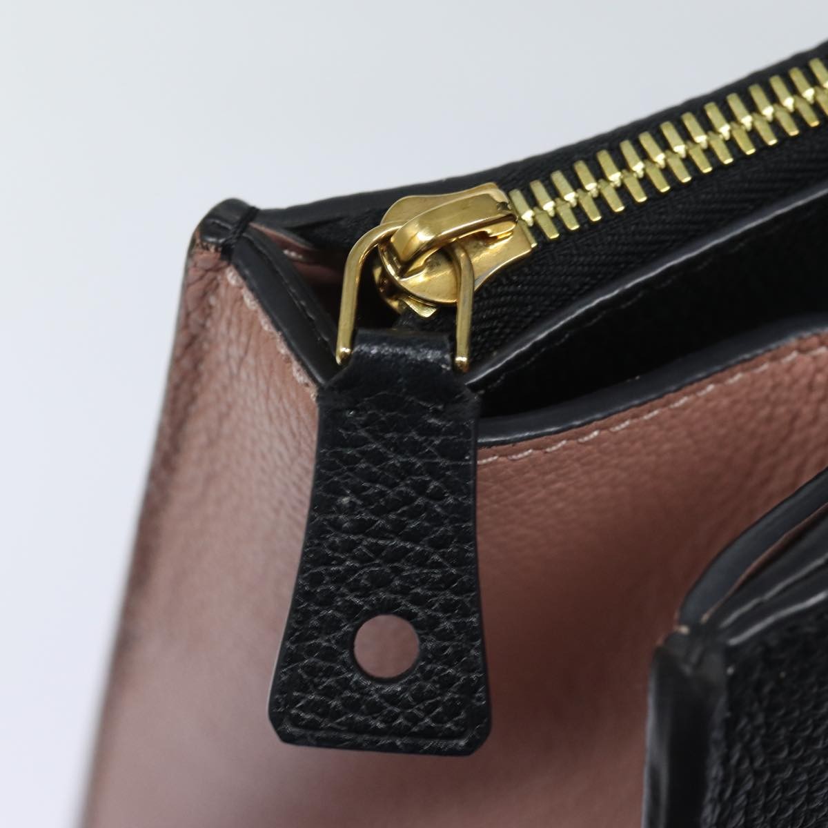 Louis Vuitton City Steamer Handbag Leather Black Leather Handbag