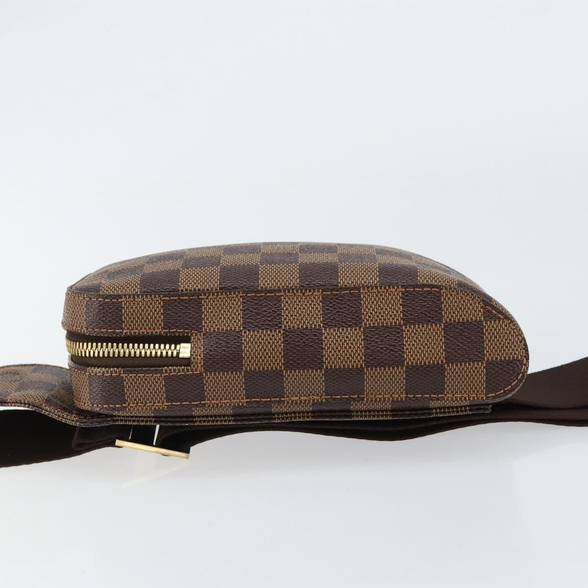 Louis Vuitton Geronimos Waist Bag Damier Brown Canvas Shoulder Bag
