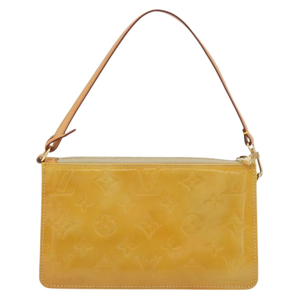 Louis Vuitton Lexington Pochette Patent Leather Beige Patent_Leather Clutche & Pouche Bag