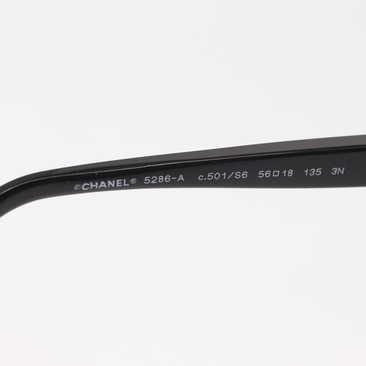Chanel Logo Cc Sunglasses Plastic Black Plastic Sunglasse Accessory