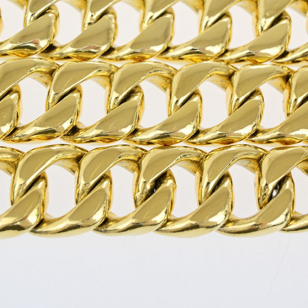 Chanel Cc Chunky Chain-Link Belt Gold-Plated Gold Gold_Plated Accessory