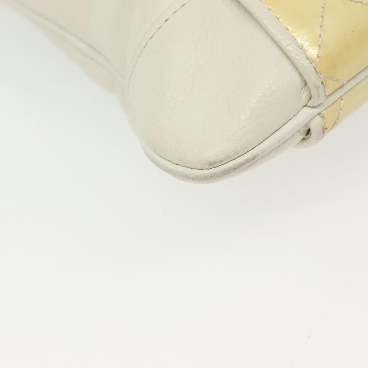 Burberry Vintage Tote Leather White Leather Tote Bag
