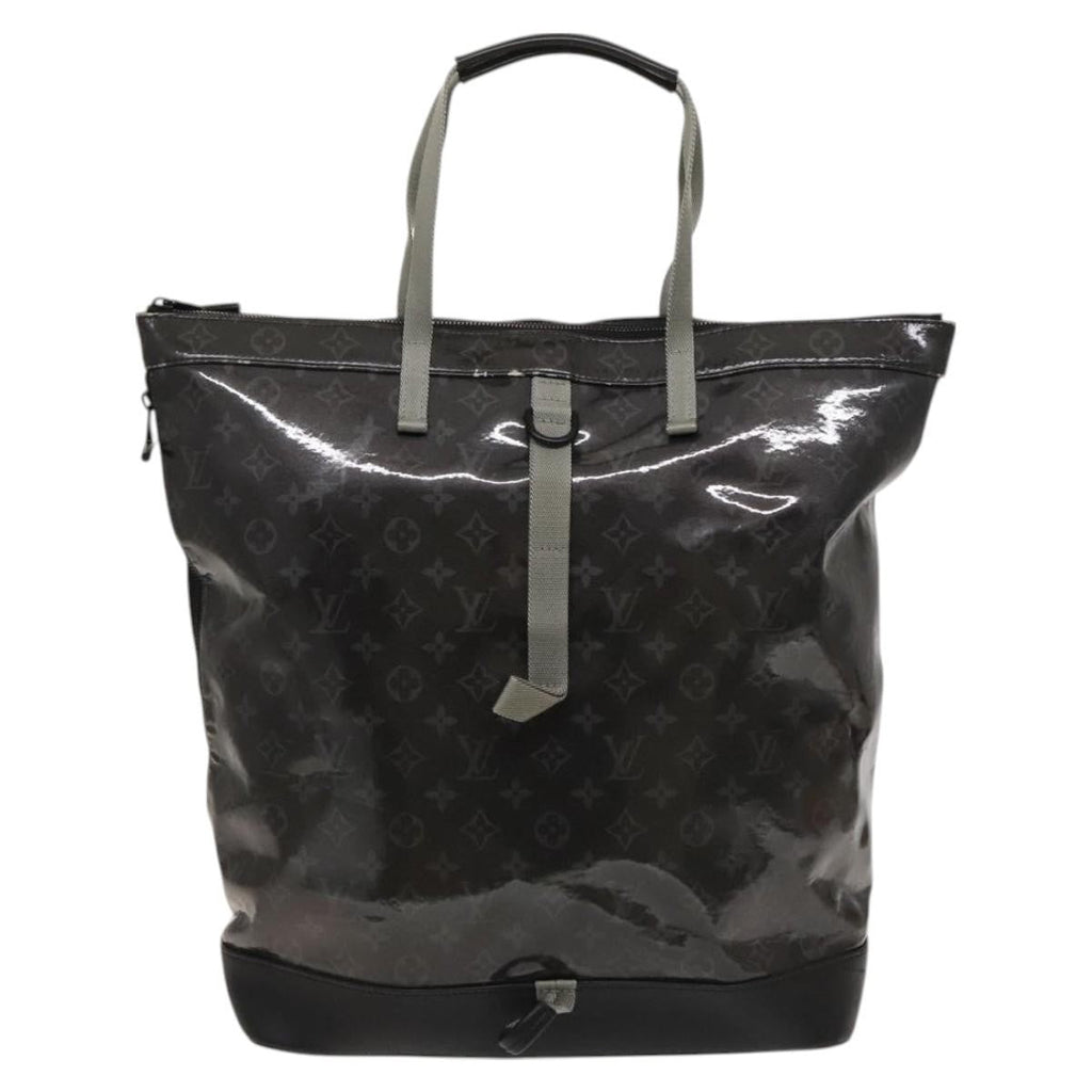 Louis Vuitton Zipped Tote Limited Edition Monogram Eclipse Glaze Canvas Black Canvas Backpack Bag