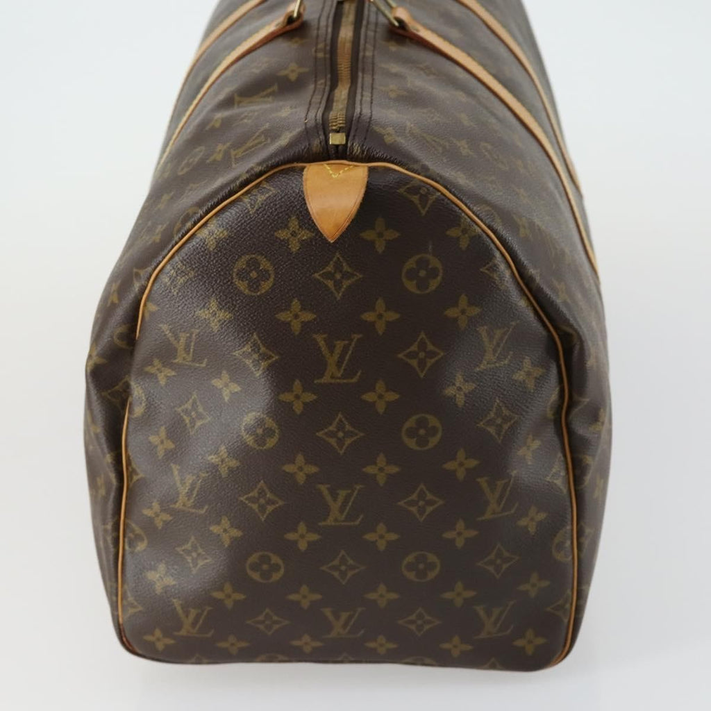 Louis Vuitton Keepall Bag Monogram Canvas Brown Canvas Travel Bag