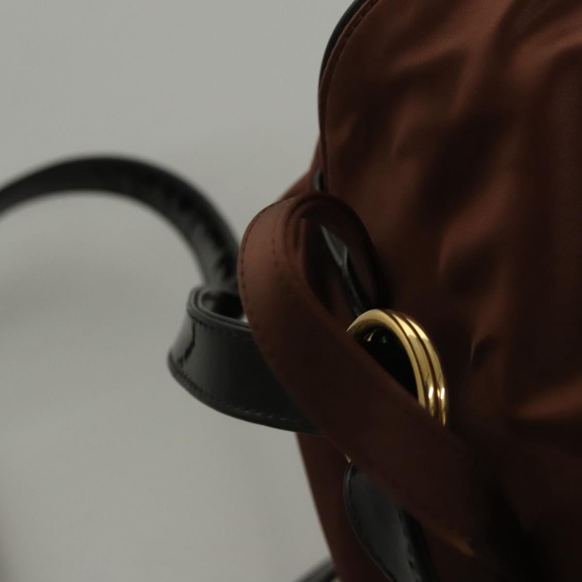 Balenciaga Vintage Backpack Nylon Brown Nylon Backpack