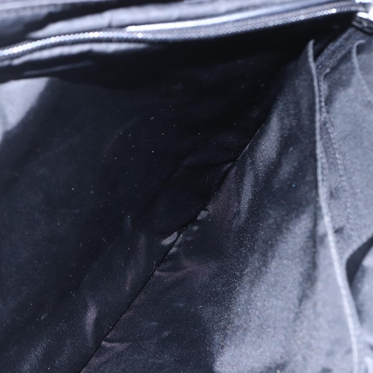 Prada Convertible Front Zip Briefcase Tessuto With Saffiano Leather Black Nylon Briefcase Bag