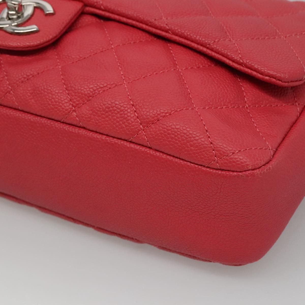 Chanel Flap Shoulder Bag Quilted Lambskin Pink Calfskin Shoulder Bag Bag