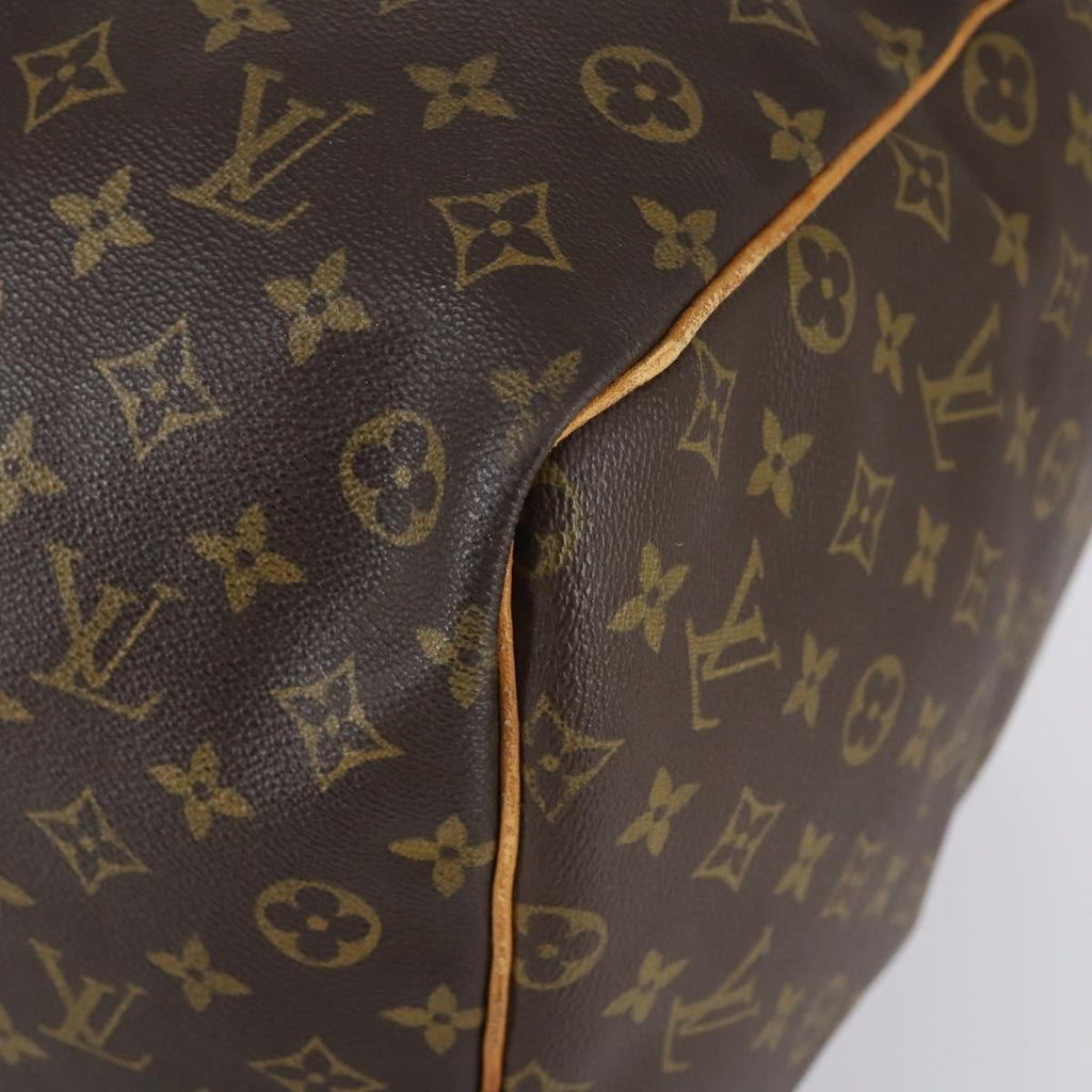 Louis Vuitton Keepall Bag Monogram Canvas Brown Canvas Travel Bag