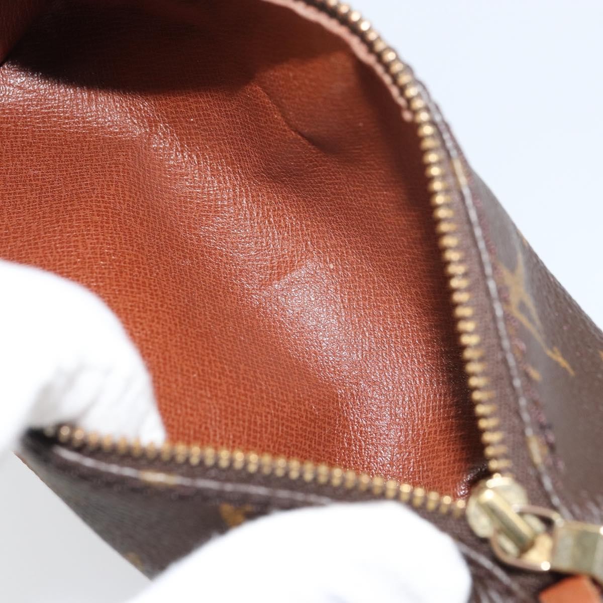 Louis Vuitton Papillon Pochette Monogram Canvas Brown Canvas Clutche & Pouche Bag