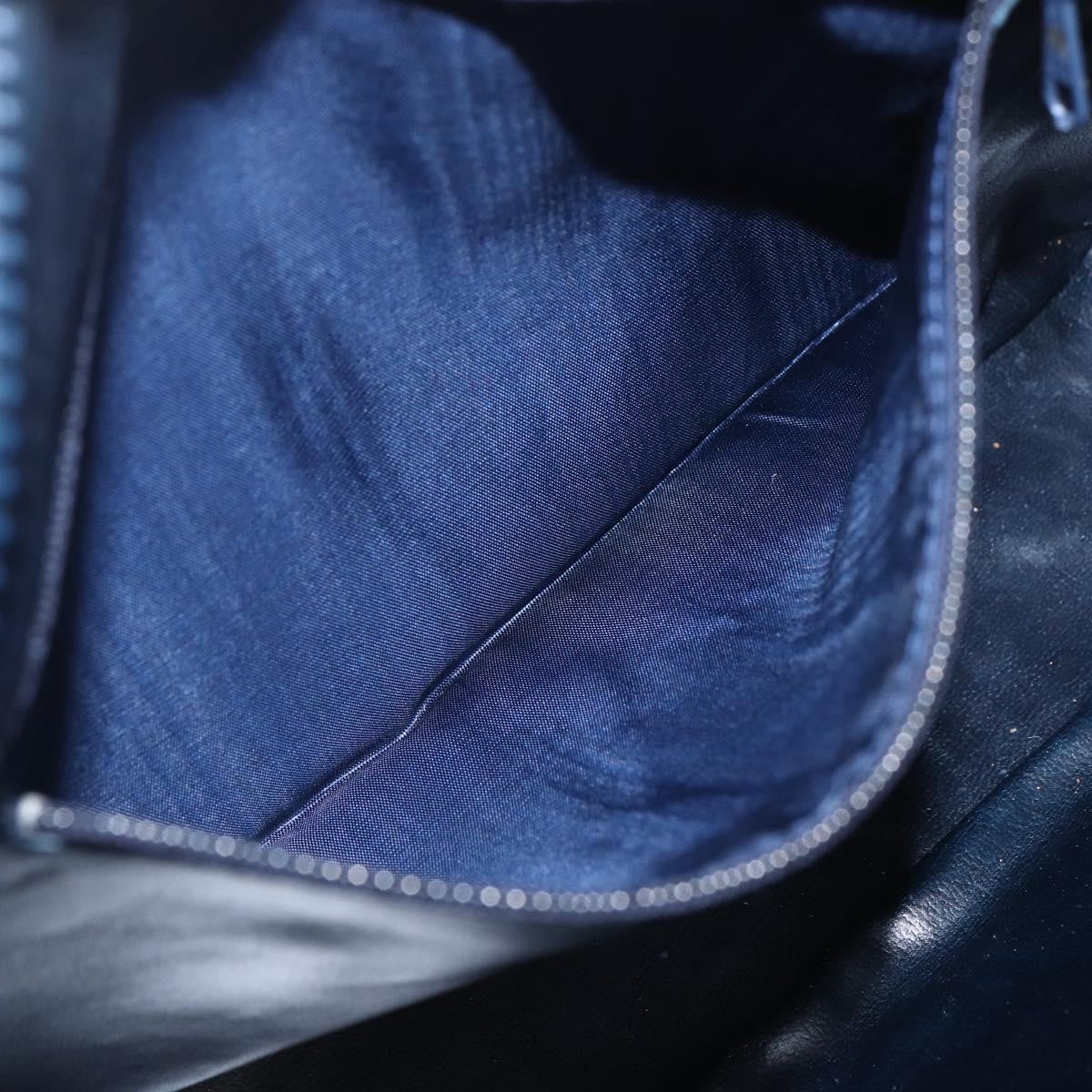 Celine C Macadam Shoulder Bag Suede Navy Suede Shoulder Bag Bag