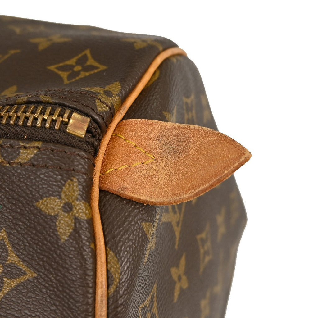 Louis Vuitton Keepall Bag Monogram Canvas Brown Canvas Travel Bag