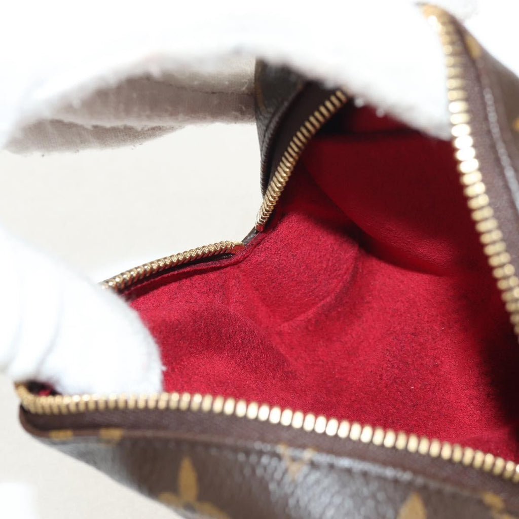 Louis Vuitton Wapity Trousse Pouch Monogram Canvas Brown Canvas Clutche & Pouche Bag
