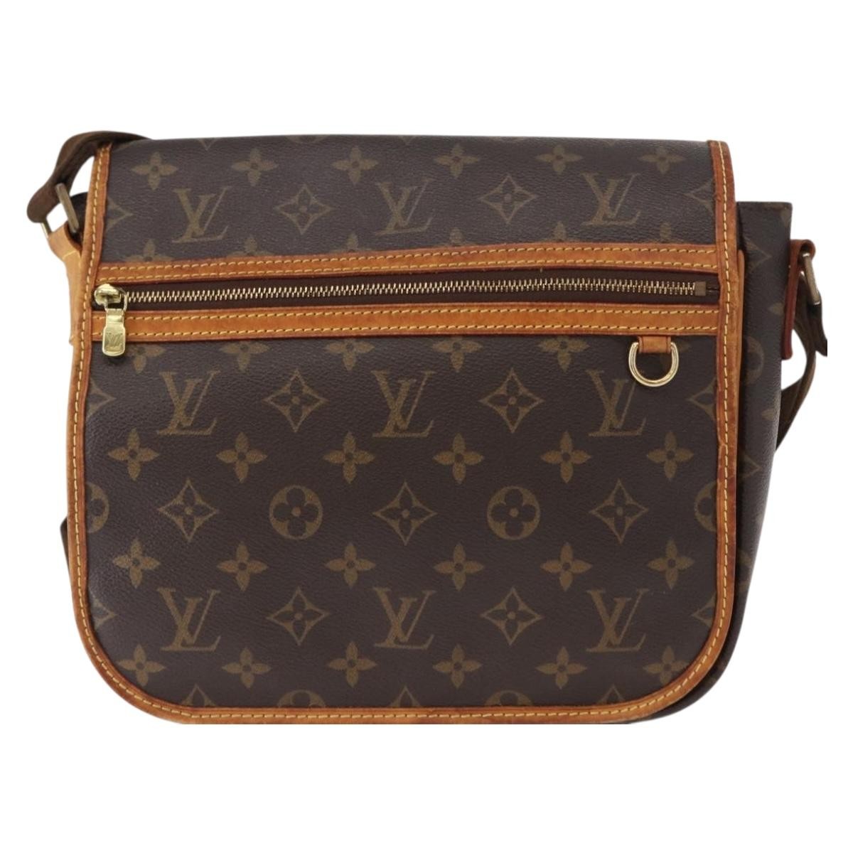 Louis Vuitton Bosphore Messenger Bag Monogram Canvas Brown Canvas Shoulder Bag