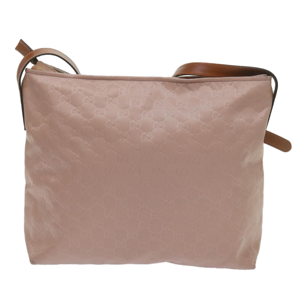 Gucci Gg Canvas Bag Canvas Pink Canvas Shoulder Bag Bag (Pre-Owned)