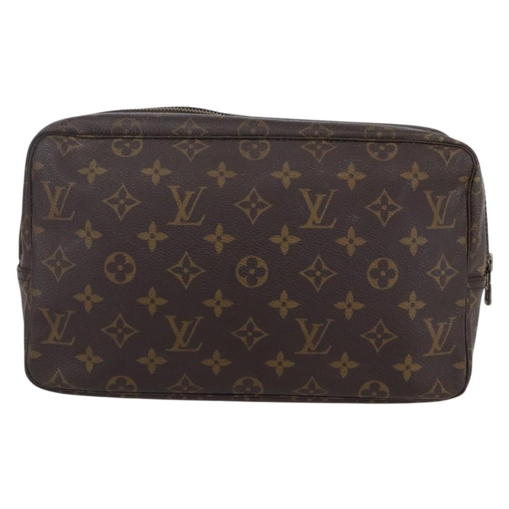 Louis Vuitton Trousse Toilette Monogram Canvas Brown Canvas Clutche & Pouche Bag