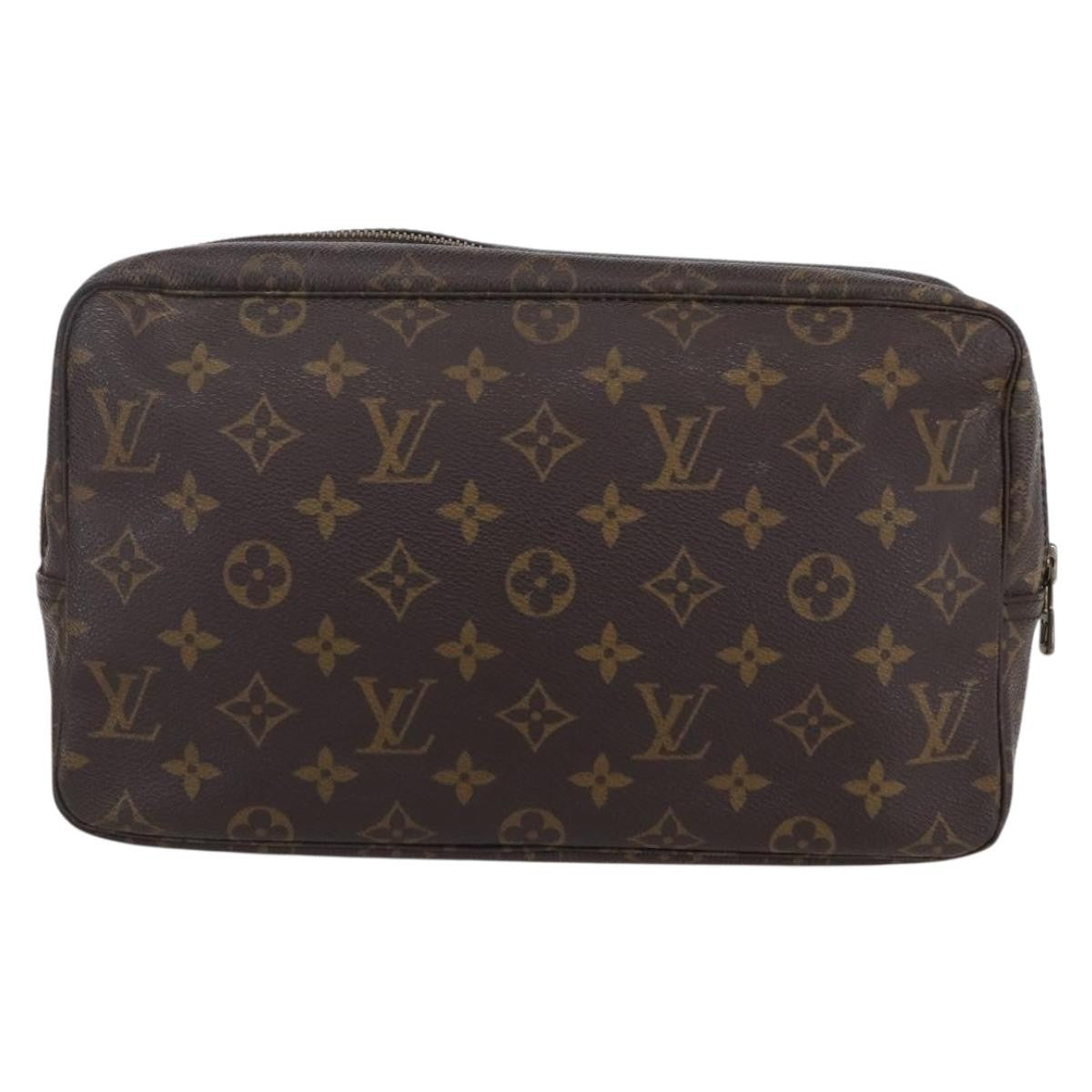 Louis Vuitton Trousse Toilette Monogram Canvas Brown Canvas Clutche & Pouche Bag