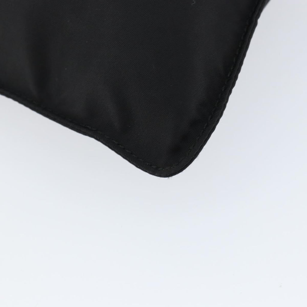 Prada Front Pocket Messenger Bag Tessuto Black Nylon Shoulder Bag Bag