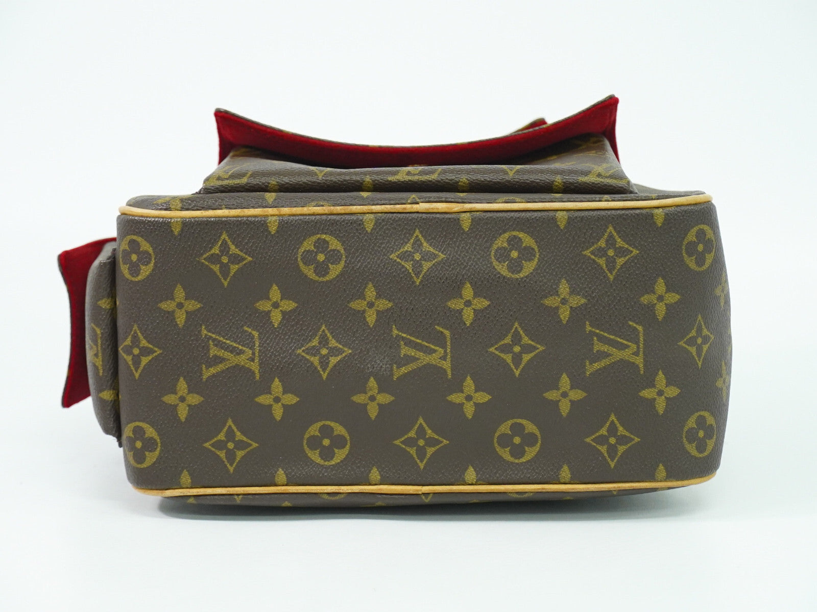 Louis Vuitton Excentri-Cite Handbag Monogram Canvas Brown Canvas Handbag