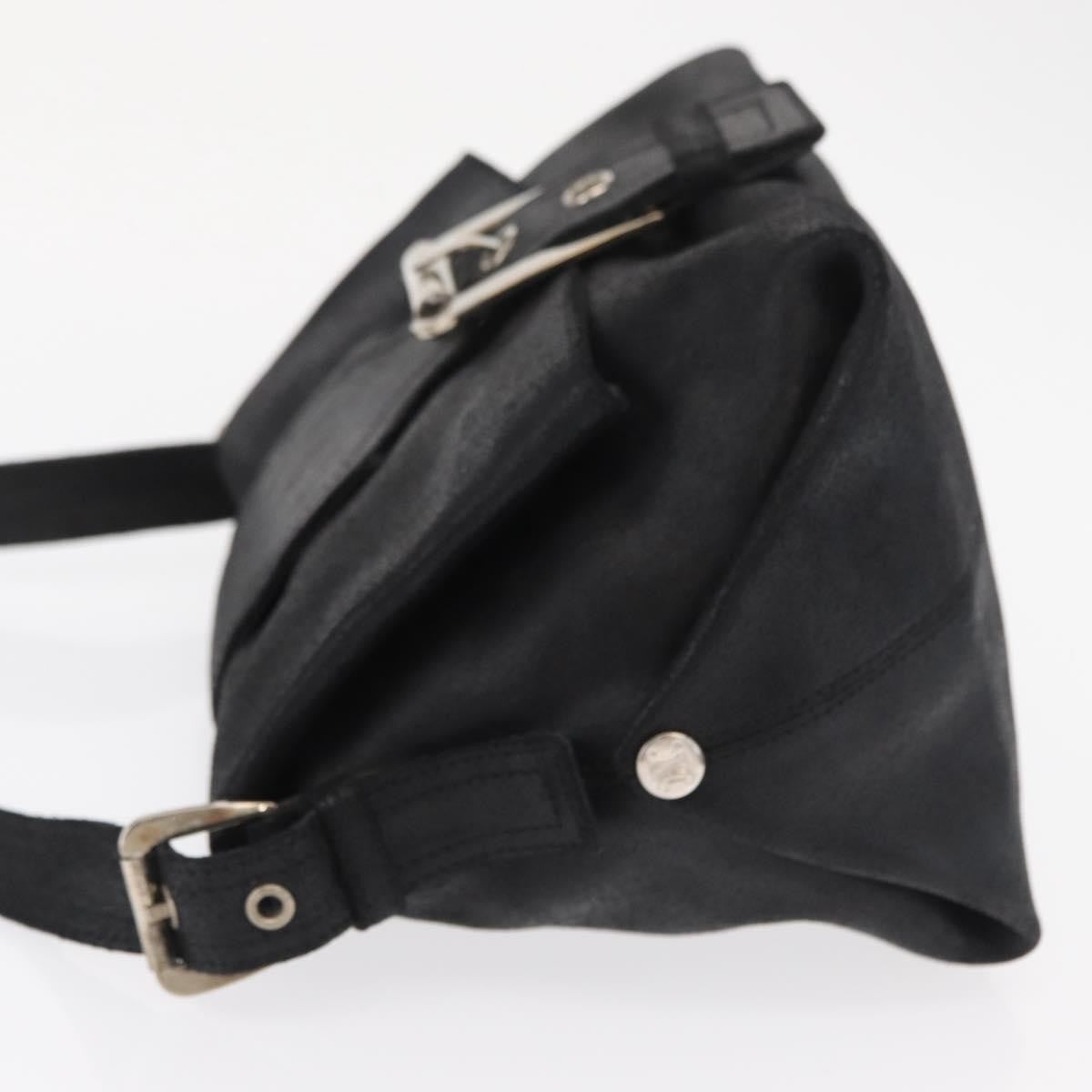 Celine Vintage Shoulder Bag Leather Black Leather Shoulder Bag Bag