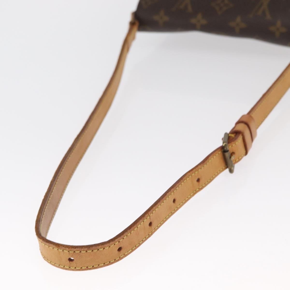 Louis Vuitton Musette Salsa Handbag Monogram Canvas Brown Canvas Shoulder Bag