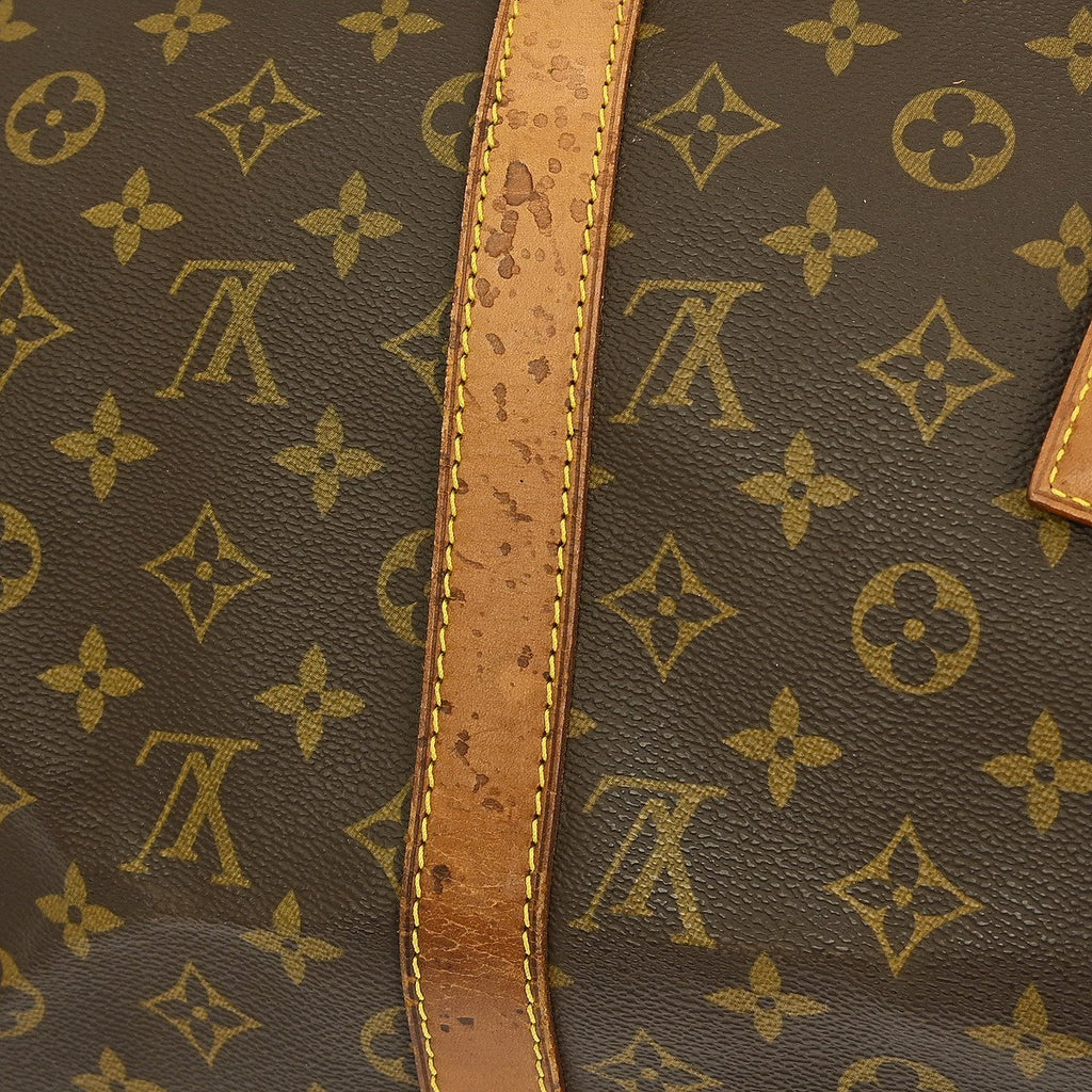Louis Vuitton Keepall Bag Monogram Canvas Brown Canvas Travel Bag