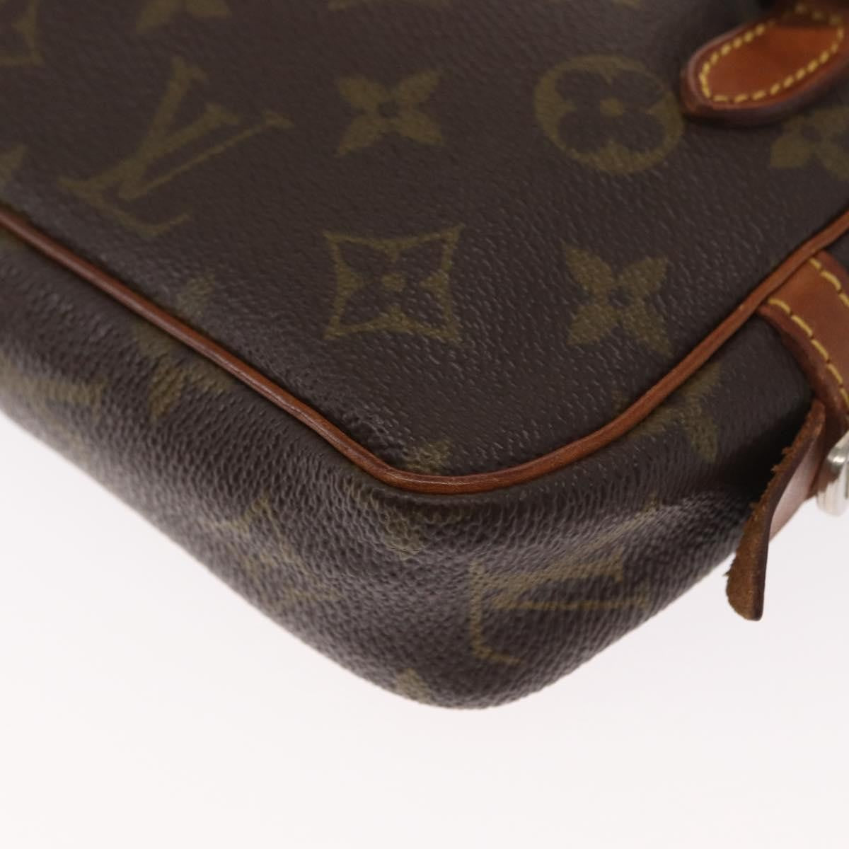 Louis Vuitton Pochette Marly Bandouliere Bag Monogram Canvas Brown Canvas Shoulder Bag