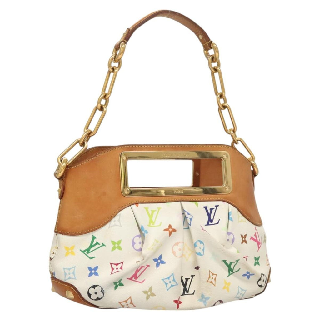 Louis Vuitton Judy Handbag Monogram Multicolor Multicolour Canvas Shoulder Bag